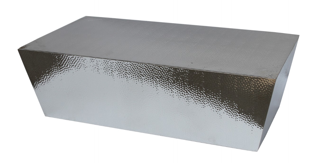Product photograph of Aluminium Handmade Large Real Coffee Table from Chesterfield Sofas