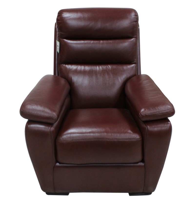 Product photograph of Amalfi Custom Made Armchair Italian Wine Real Leather from Chesterfield Sofas