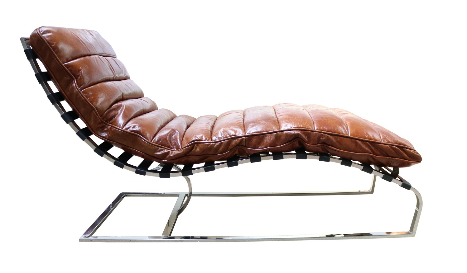 Product photograph of Bilbao Chaise Lounge Daybed Vintage Distressed Tan Real Leather from Chesterfield Sofas.