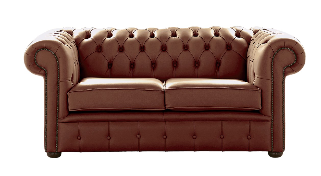Product photograph of Chesterfield 2 Seater Shelly Castagna Leather Sofa Settee Bespoke In Classic Style from Chesterfield Sofas