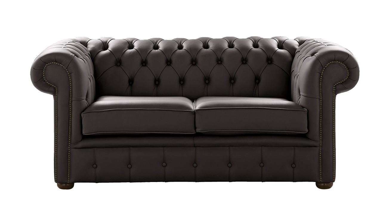 Product photograph of Chesterfield 2 Seater Shelly Havannah Leather Sofa Settee Bespoke In Classic Style from Chesterfield Sofas