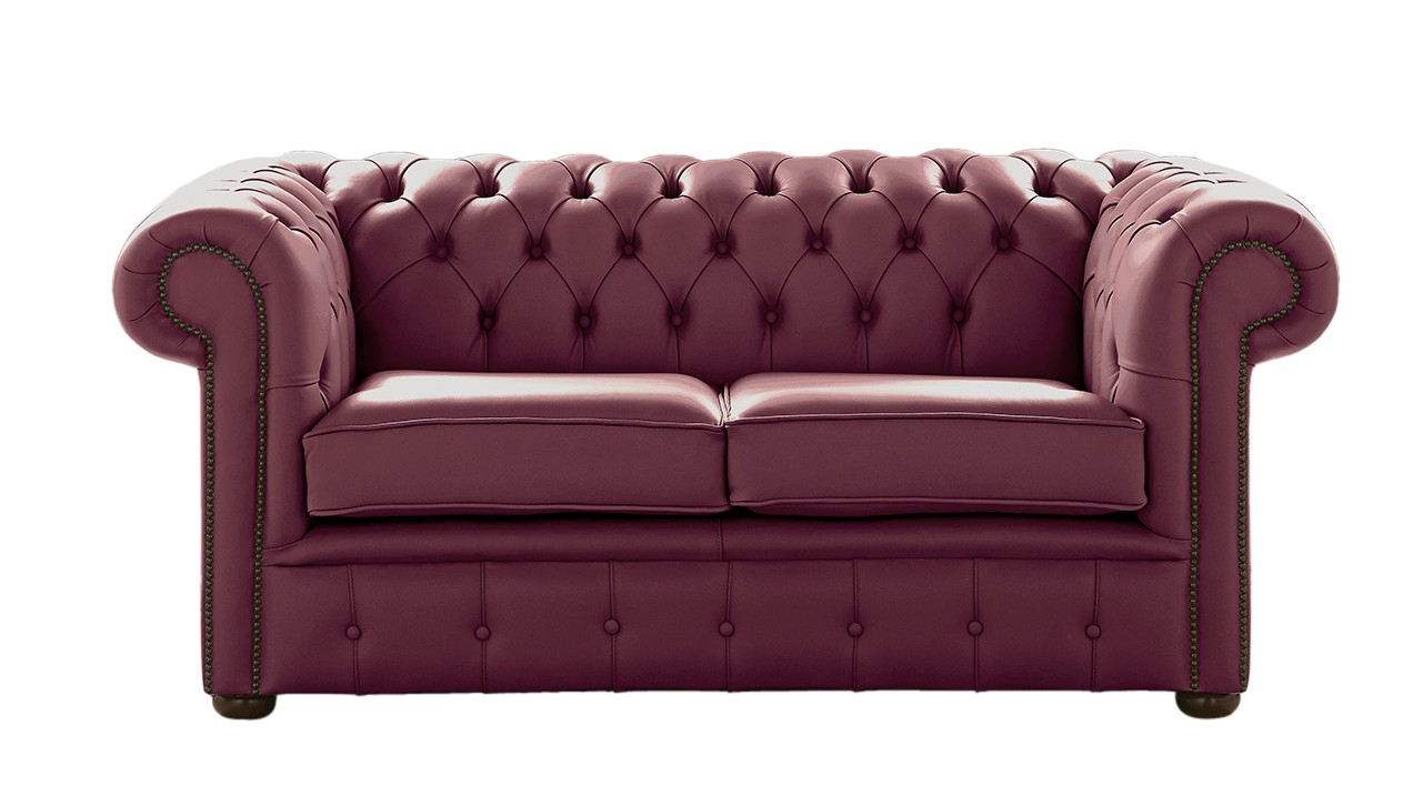 Product photograph of Chesterfield 2 Seater Shelly Philly Leather Sofa Settee Bespoke In Classic Style from Chesterfield Sofas
