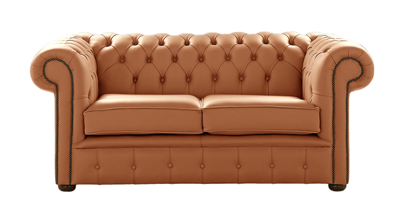 Product photograph of Chesterfield 2 Seater Shelly Saddle Leather Sofa Settee Bespoke In Classic Style from Chesterfield Sofas