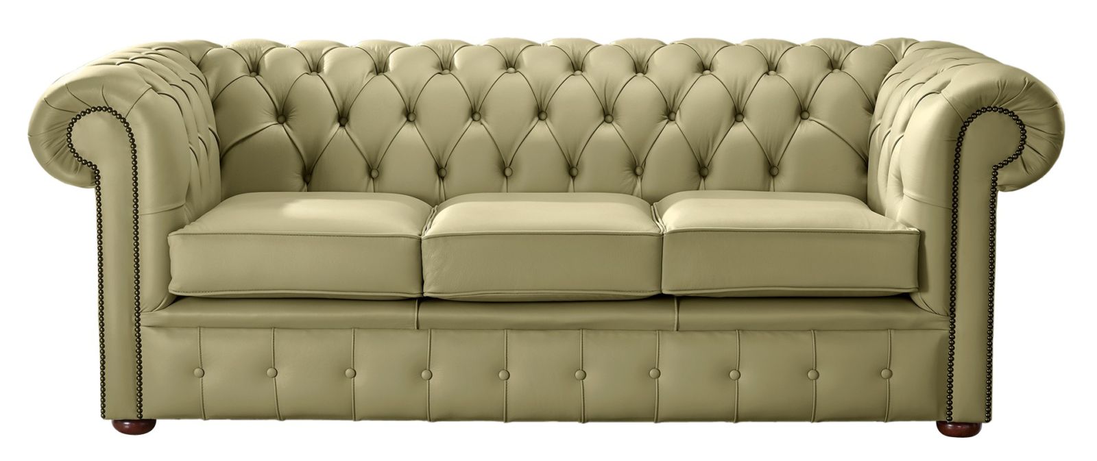 Product photograph of Chesterfield 3 Seater Shelly Golders Green Leather Sofa Bespoke In Classic Style from Chesterfield Sofas