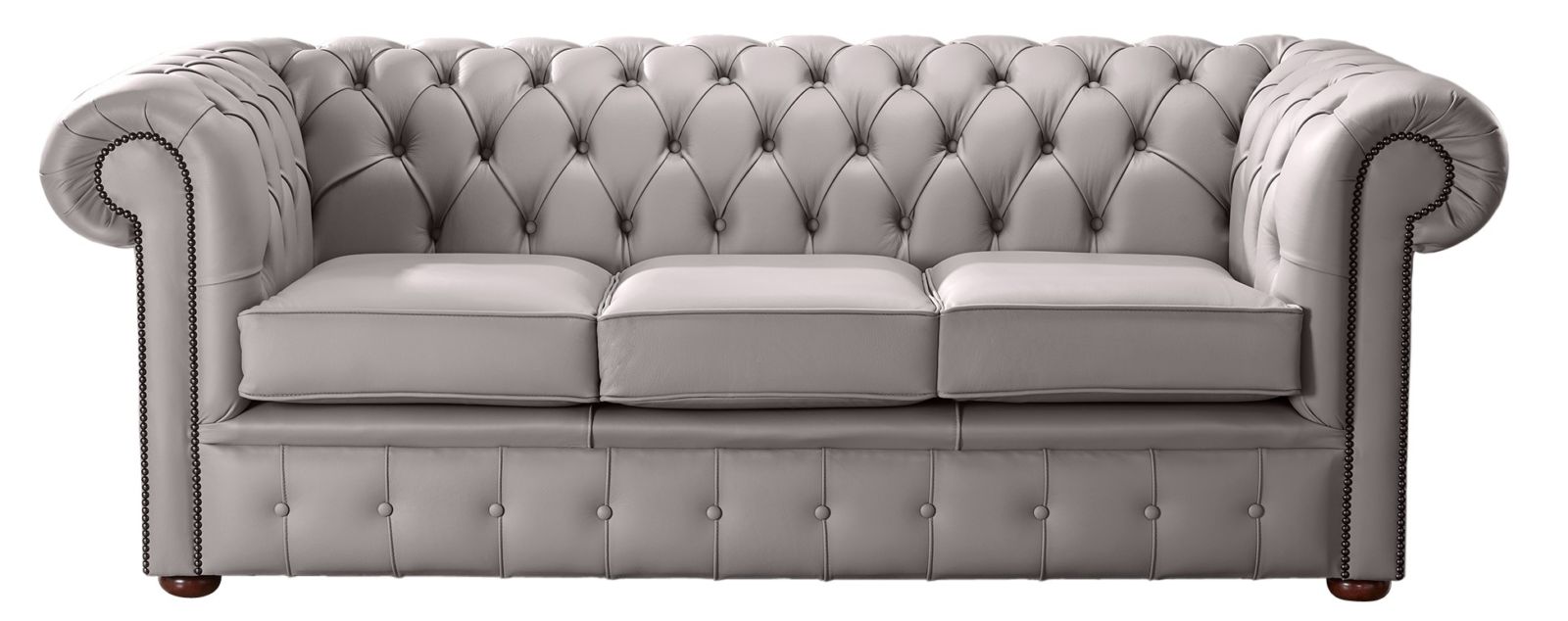 Product photograph of Chesterfield 3 Seater Shelly Owl Leather Sofa Bespoke In Classic Style from Chesterfield Sofas