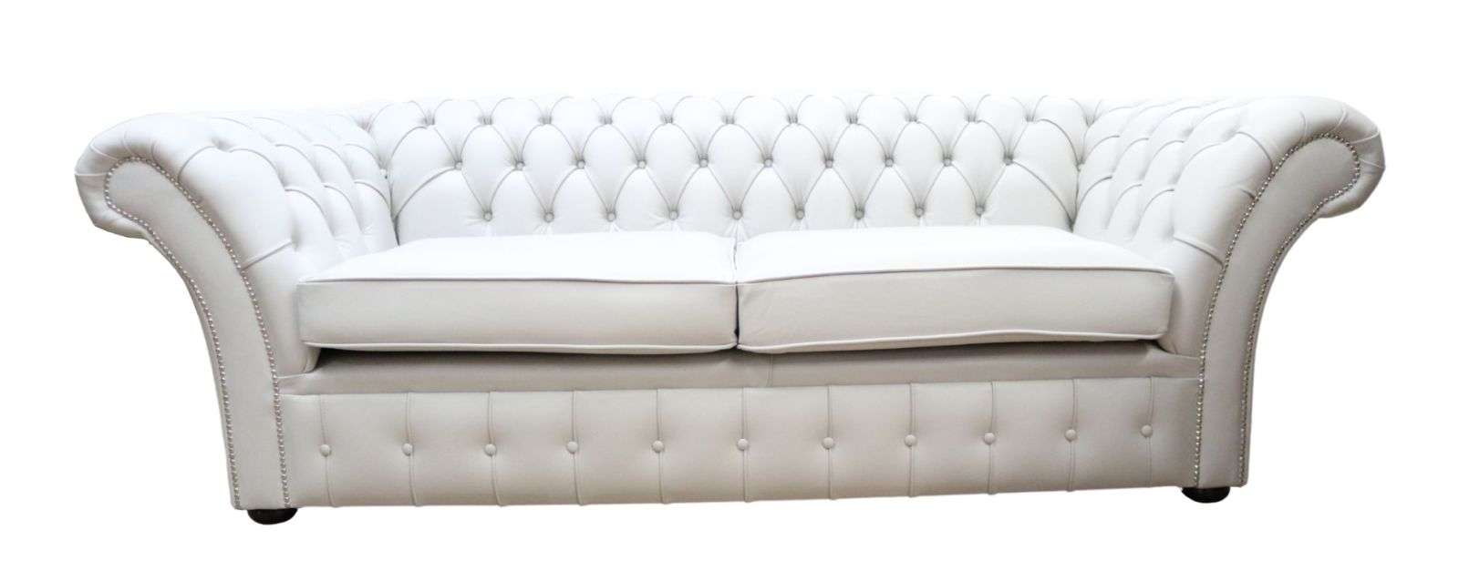 Product photograph of Chesterfield 3 Seater Shelly Seely Leather Sofa Settee In Balmoral Style from Chesterfield Sofas