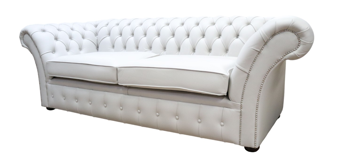 Product photograph of Chesterfield 3 Seater Shelly Seely Leather Sofa Settee In Balmoral Style from Chesterfield Sofas.