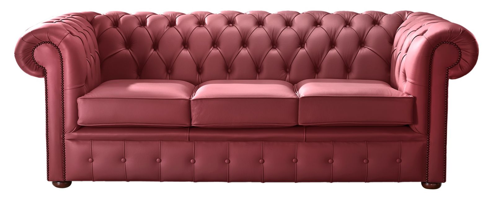 Product photograph of Chesterfield 3 Seater Shelly West Leather Sofa Bespoke In Classic Style from Chesterfield Sofas