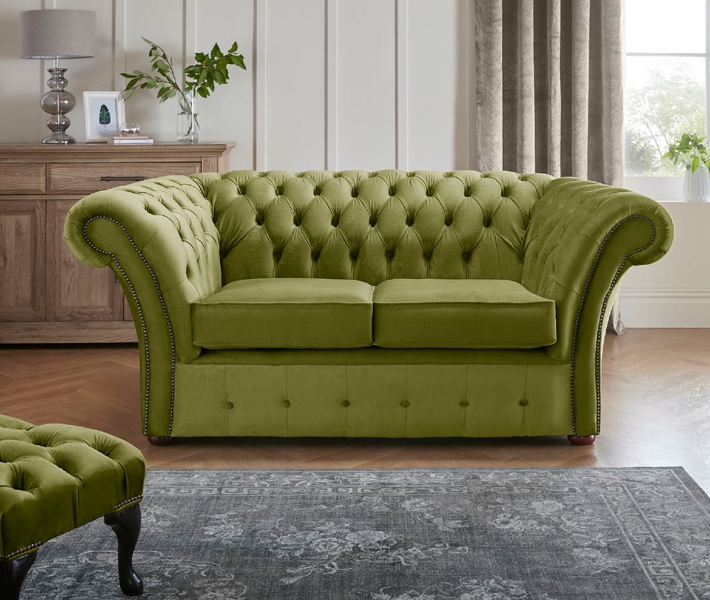 Product photograph of Chesterfield Beaumont 2 Seater Sofa Malta Grass 12 from Chesterfield Sofas