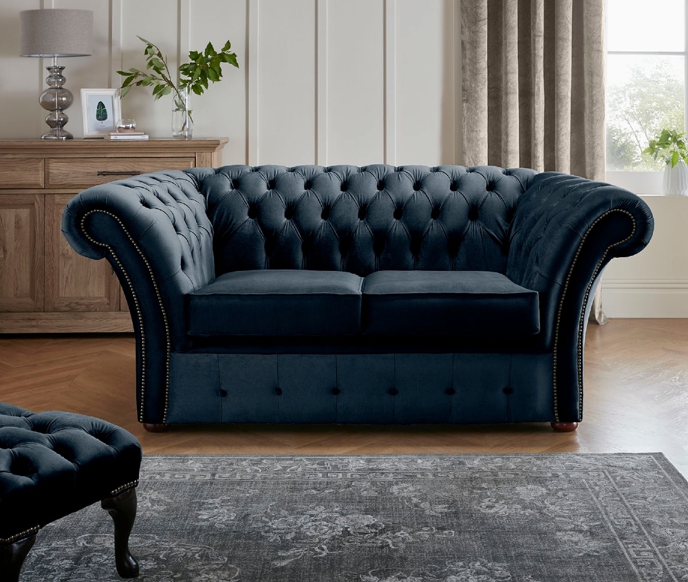 Product photograph of Chesterfield Beaumont 2 Seater Sofa Malta Peacock 04 from Chesterfield Sofas