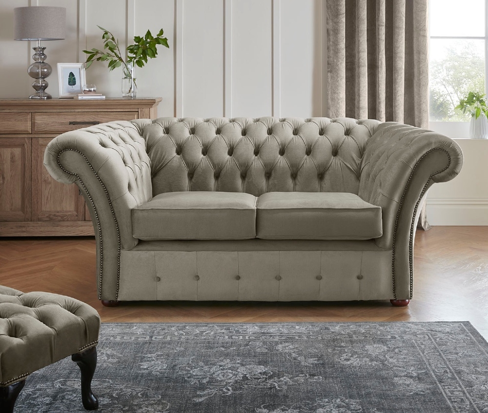 Product photograph of Chesterfield Beaumont 2 Seater Sofa Malta Putty 09 from Chesterfield Sofas