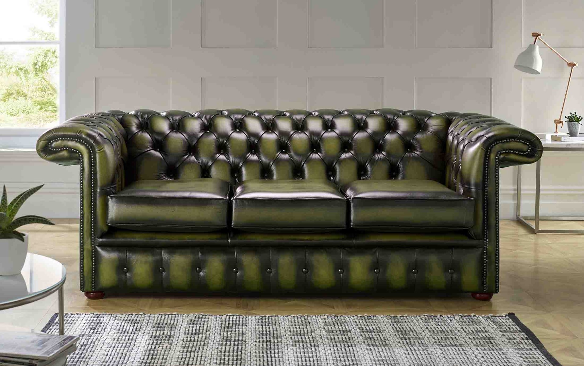 Product photograph of Chesterfield Charlotte Settee from Chesterfield Sofas