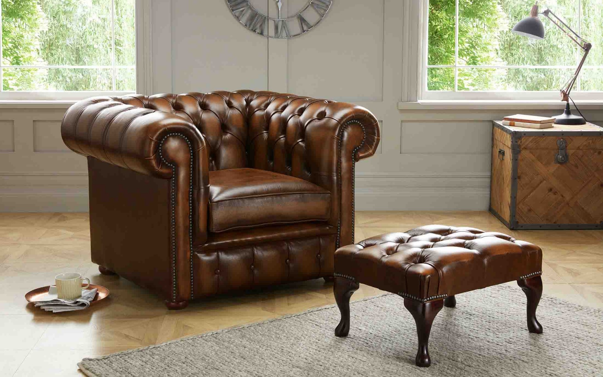 Product photograph of Chesterfield Classic Handmade Club Chair from Chesterfield Sofas