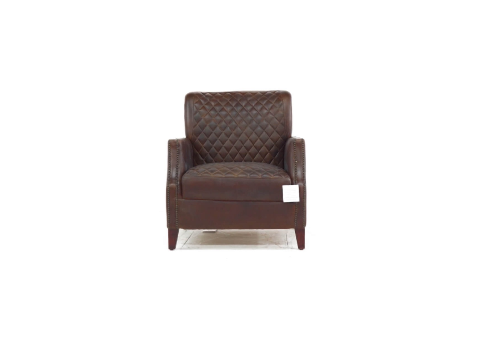 Product photograph of Constantine Handmade Armchair Vintage Brown Distressed Real Leather from Chesterfield Sofas.