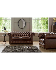 Chesterfield Classic 2 Seater Handmade Settee