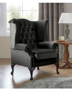 Chesterfield Queen Anne Beatrice Armchairs Malta Cosmic 06