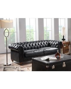 Kendal Vintage 3 Seater Distressed Leather Sofa