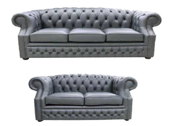 Charcoal chesterfield discount