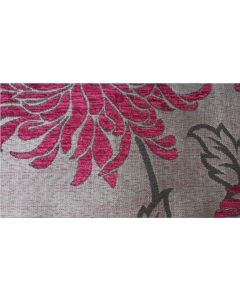 Balcony Floral Fuchsia Free Fabric Swatch Sample