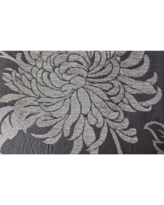 Balcony Floral Platinum Free Fabric Swatch Sample