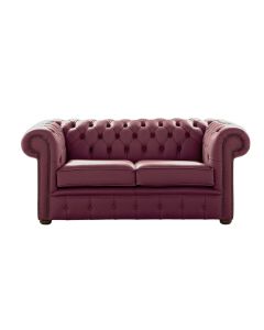 Chesterfield 2 Seater Shelly Philly Leather Sofa Settee Bespoke In Classic Style