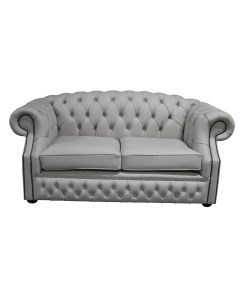 Chesterfield 2 Seater Shelly Seely Leather Sofa Bespoke In Buckingham Style