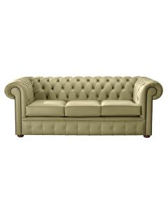 Chesterfield 3 Seater Shelly Golders Green Leather Sofa Bespoke In Classic Style