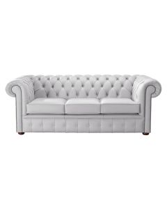 Chesterfield 3 Seater Shelly Seely Leather Sofa Bespoke In Classic Style