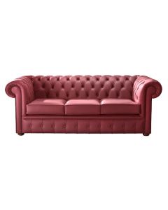 Chesterfield 3 Seater Shelly West Leather Sofa Bespoke In Classic Style