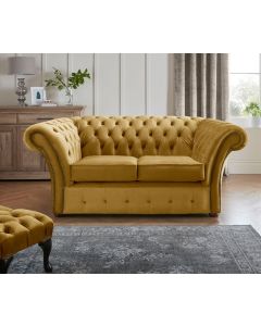 Chesterfield Beaumont 2 Seater Sofa Malta Gold 13