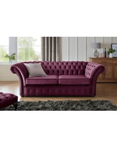 Chesterfield Beaumont 3 Seater Sofa Malta Boysenberry Purple 01