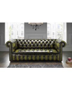 Chesterfield Classic Buttoned Seat 4 Seater