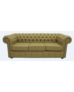 Chesterfield Handmade Arnold 3 Seater Glamis Goldcrest Wool Sofa In Classic Style