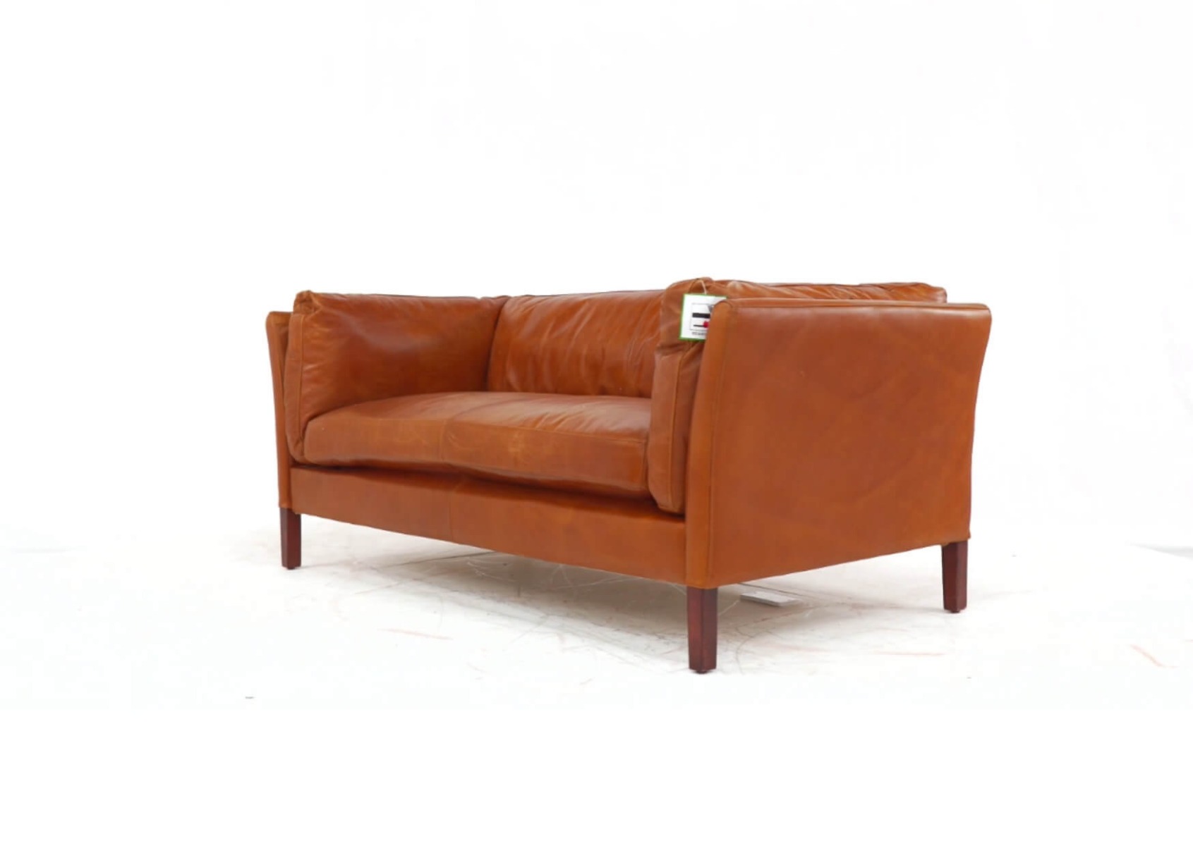 Product photograph of Conventry Vintage 3 Seater Distressed Tan Real Leather Sofa from Chesterfield Sofas.
