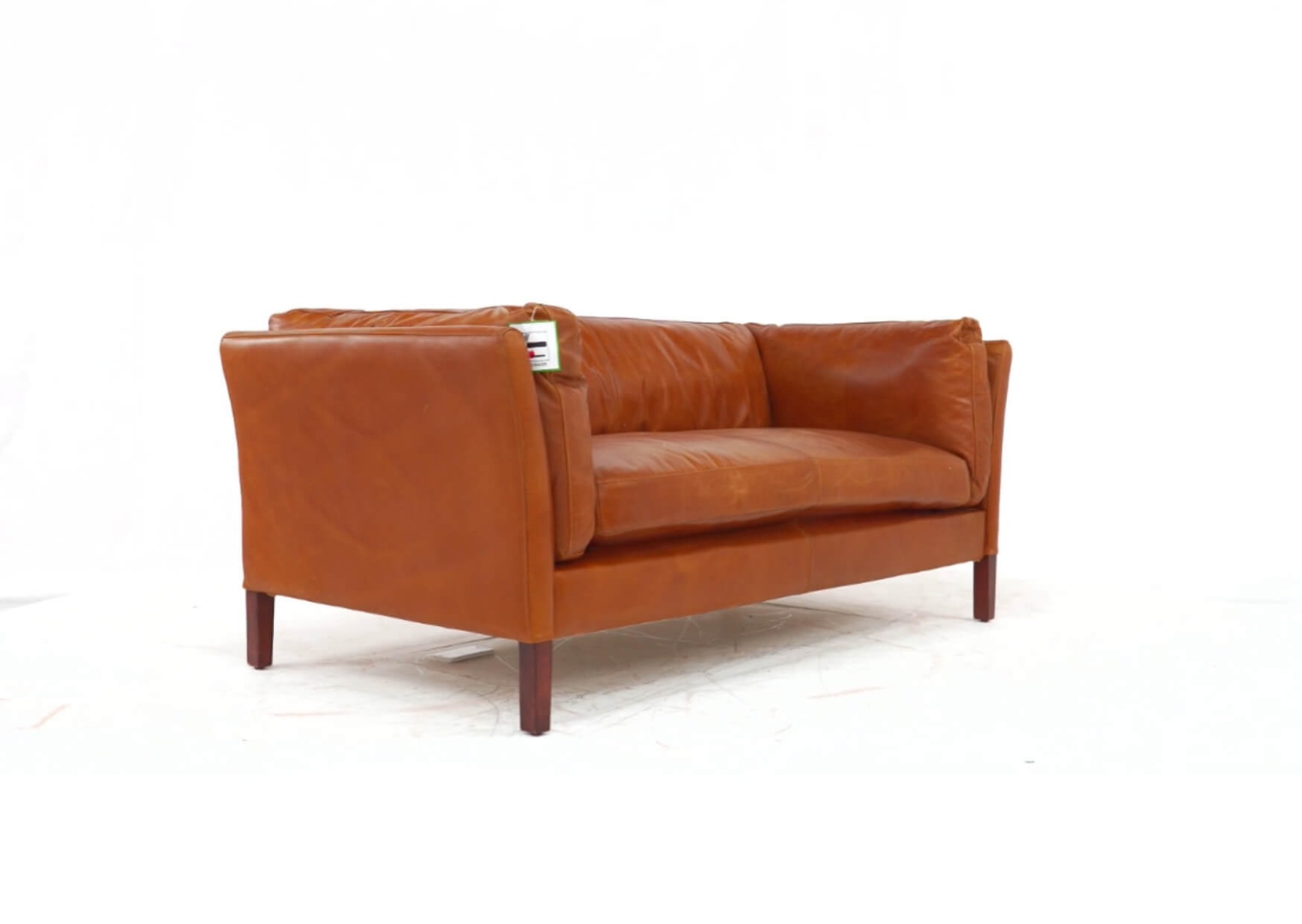 Product photograph of Conventry Vintage 3 Seater Distressed Tan Real Leather Sofa from Chesterfield Sofas.