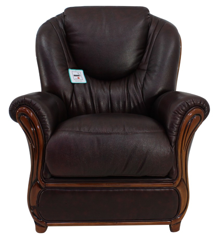 Product photograph of Juliet Original Sofa Armchair Genuine Italian Burgandy Real Leather from Chesterfield Sofas.