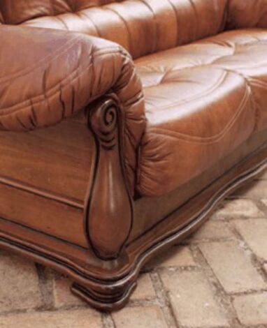 Product photograph of Oporto Custom Made 3 2 Seater Sofa Suite Camel Brown Italian Real Leather from Chesterfield Sofas.