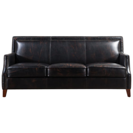 Product photograph of Portsmouth Handmade Vintage 3 Seater Sofa Settee Distressed Real Leather from Chesterfield Sofas